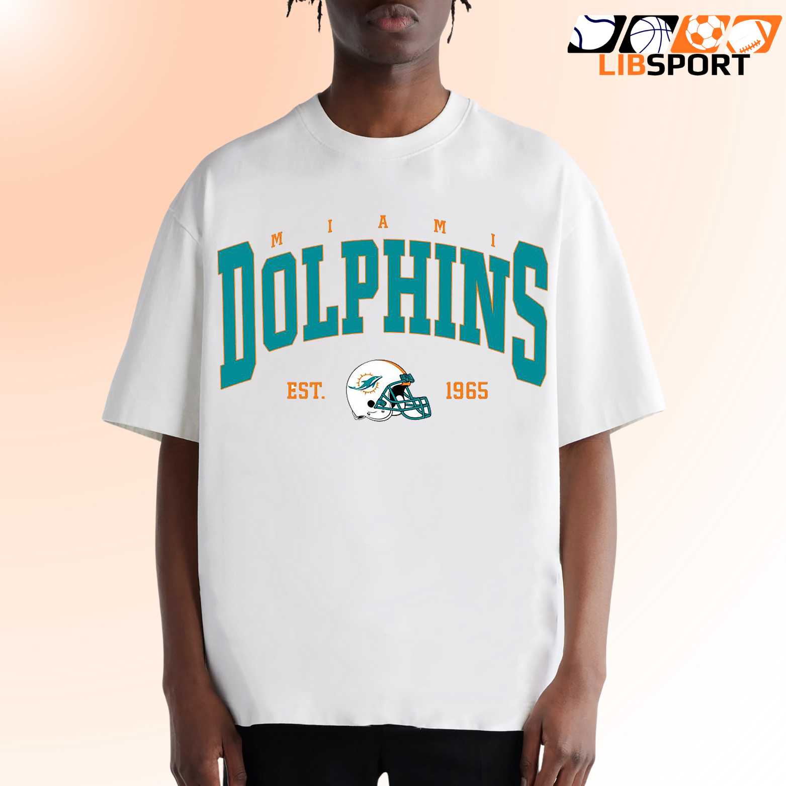 Miami Dolphins 1965 Football Shirt, Unisex T-Shirt